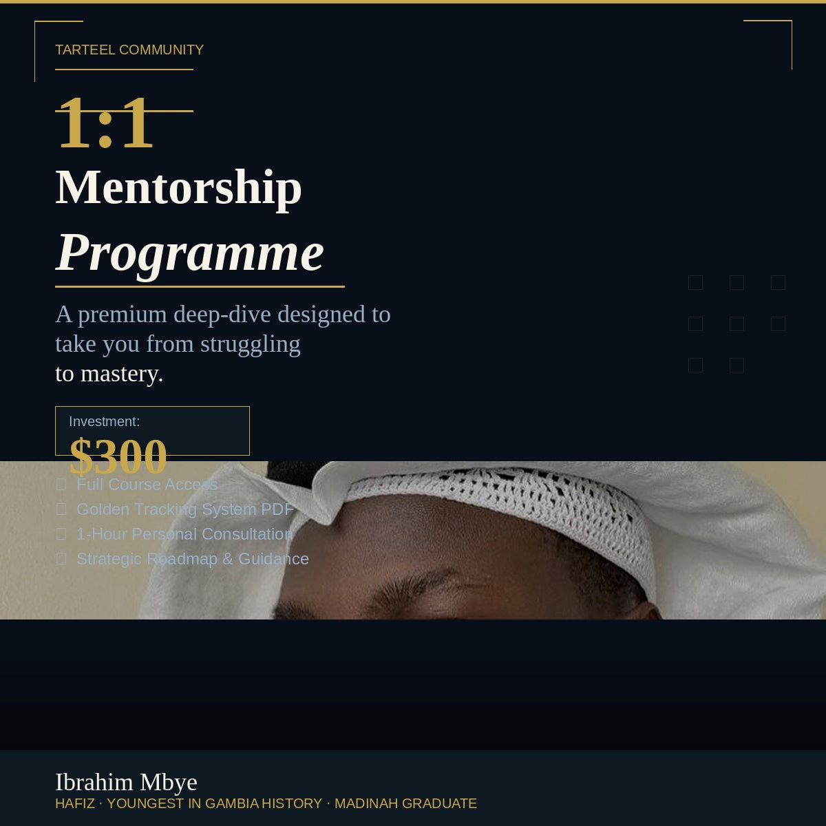1:1 Mentorship — The Golden Memory System